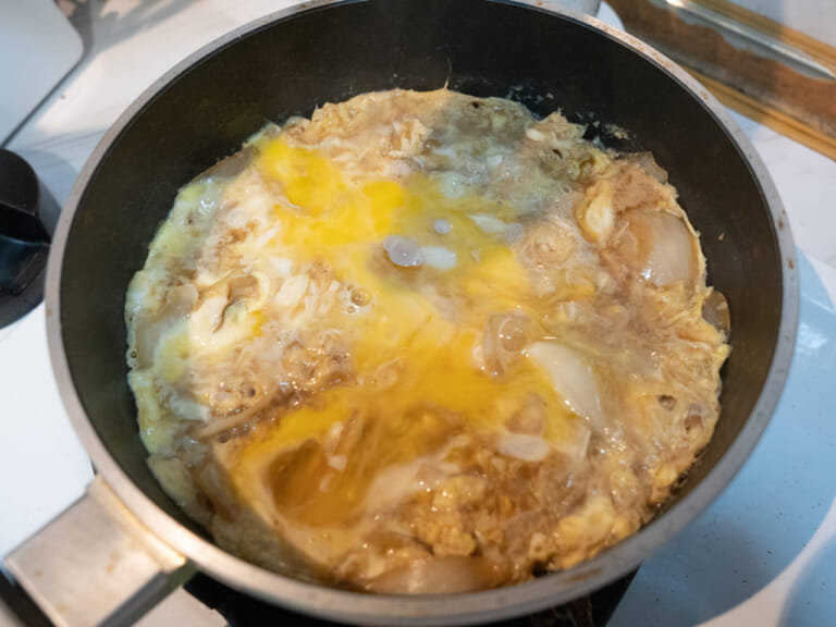 鰹魚醬油玉子丼｜古早味丼飯 步驟3