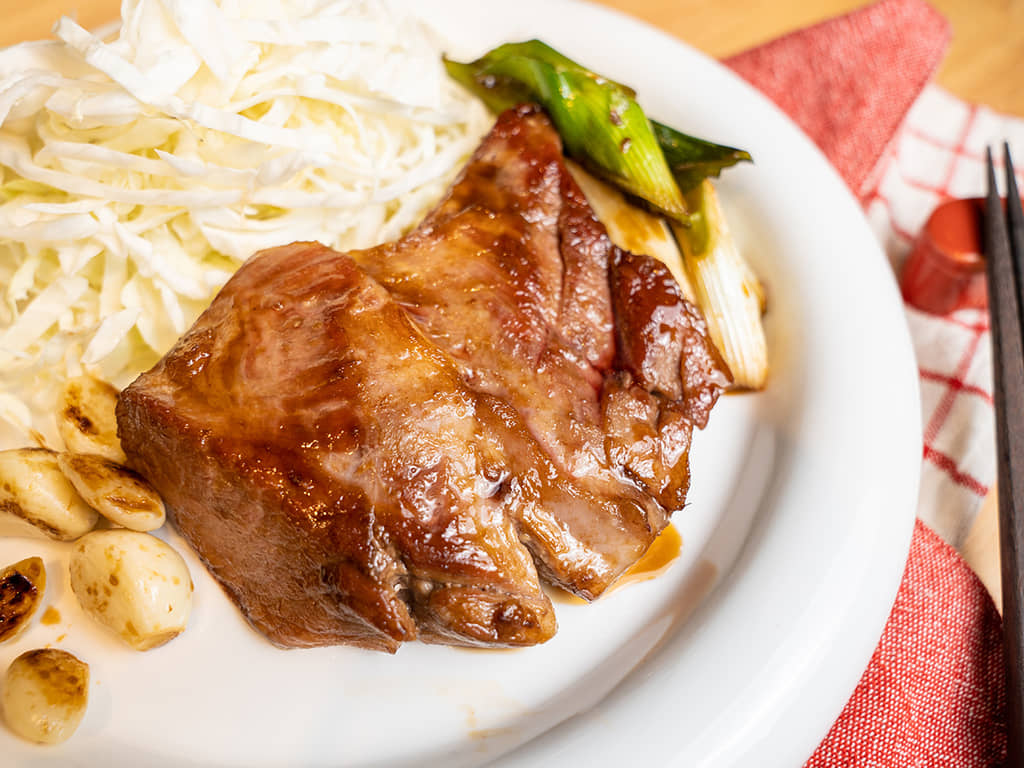 日本三重縣名物｜醬煎霜降豬排トンテキ ft.陞煇食品霜降豬肉