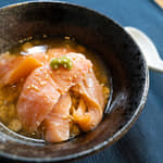 燕麥鮭魚茶泡飯