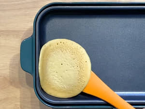 簡單自製鬆餅粉｜如何煎出光滑細緻表面的漂亮鬆餅