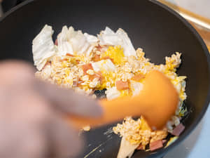 燕麥火腿蛋炒飯