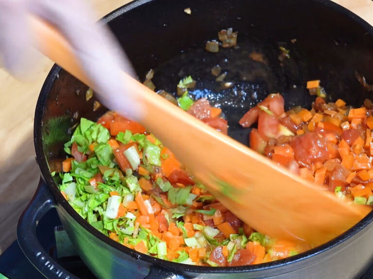歐風豬肉咖哩｜鑄鐵鍋食譜 步驟4