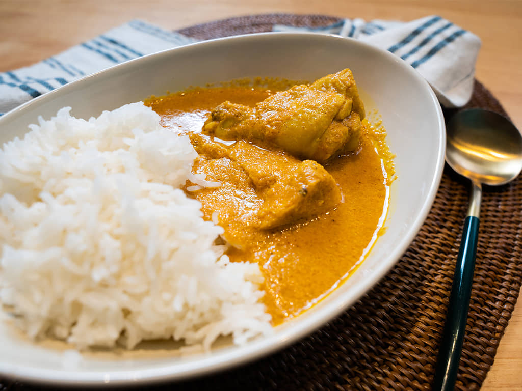 電鍋版奶油雞肉印度咖哩｜免手炒超綿密