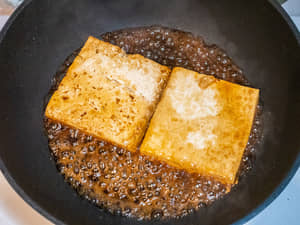 照燒鐵板豆腐排