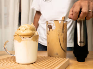 400次奶泡拿鐵咖啡｜德國百靈BRAUN手持式食物處理機團購
