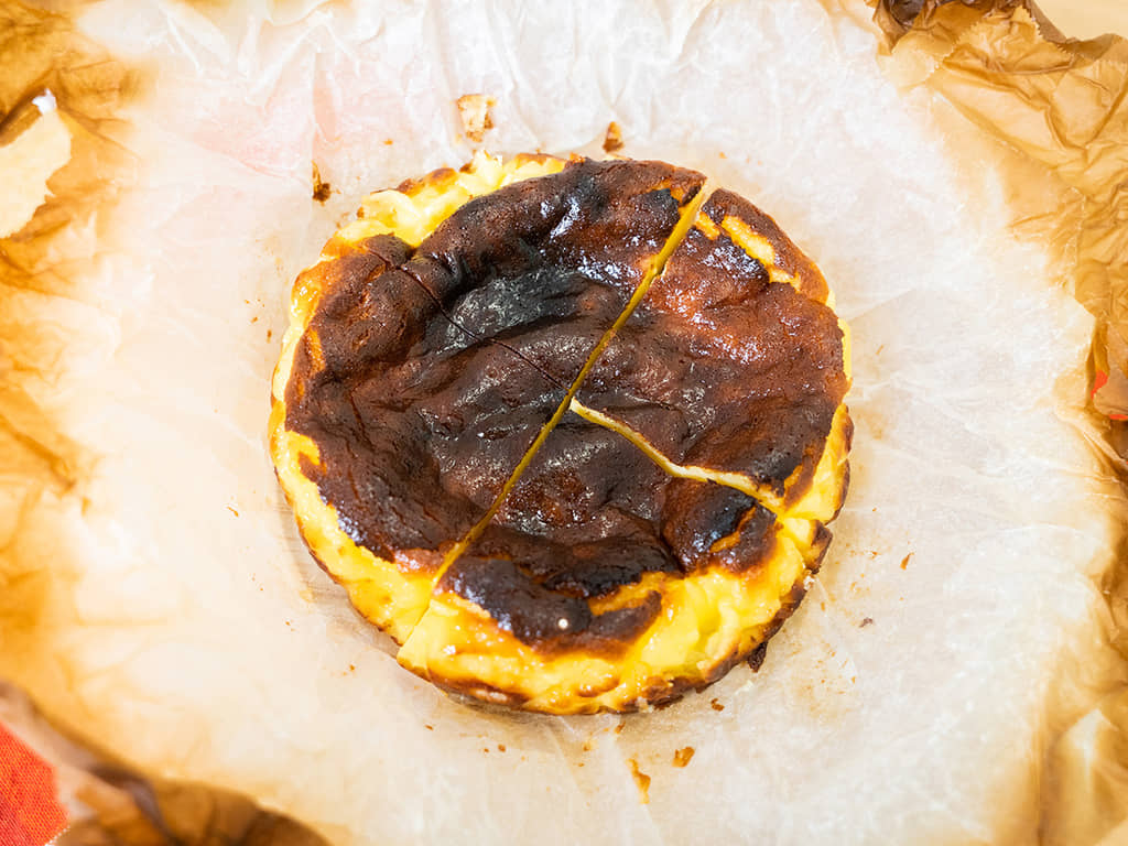 巴斯克乳酪起司蛋糕｜Basque Cheesecake