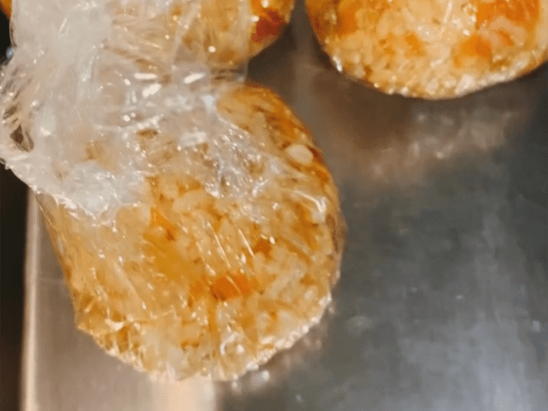 Rice圓可樂餅・佐茄汁肉醬｜德國百靈Braun手持食物調理棒 步驟5