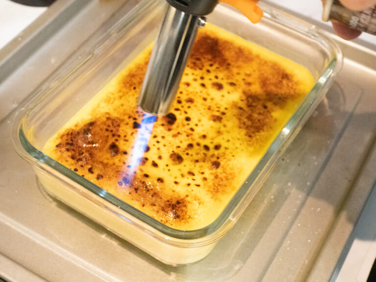 壽司郎經典甜品卡達拉娜，加泰羅尼亞焦糖奶凍Crema catalana 步驟5