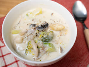 百菇野菜奶油濃湯