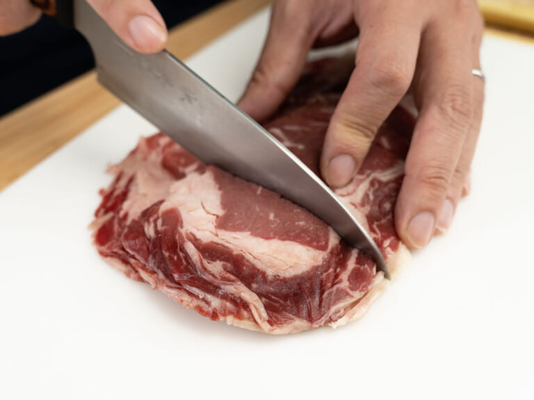 大阪名物，肉豆腐（肉すい）｜桂冠芙蓉豆腐 步驟1