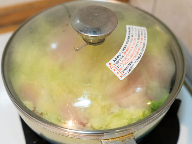 千層白菜豬肉鍋 步驟5