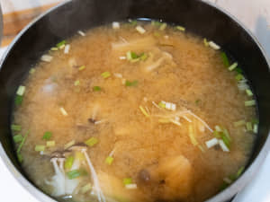 地瓜百菇味噌湯