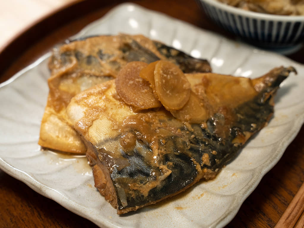 鯖魚味噌煮｜Siroca 4L微電腦壓力鍋/萬用鍋