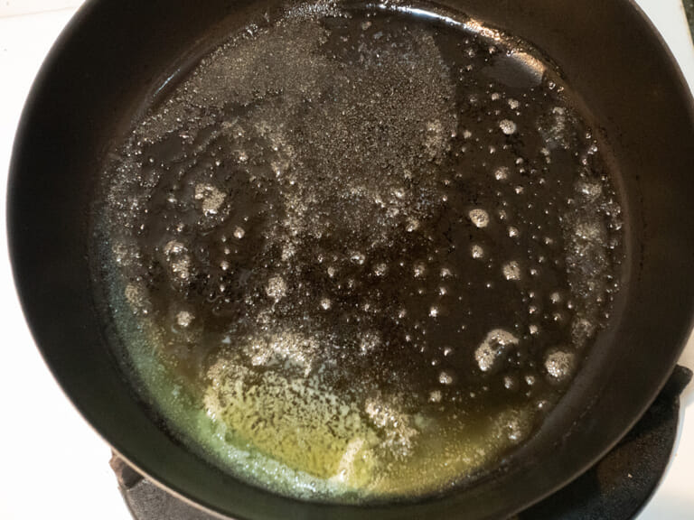 奶油嫩煎干貝｜生食級青森海鮮 步驟1