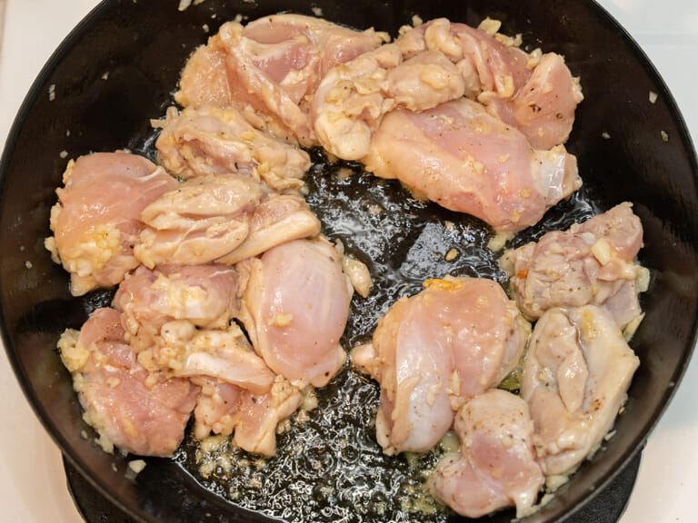 Shkmeruli雞肉燉奶油和大蒜｜格魯吉亞料理 步驟5