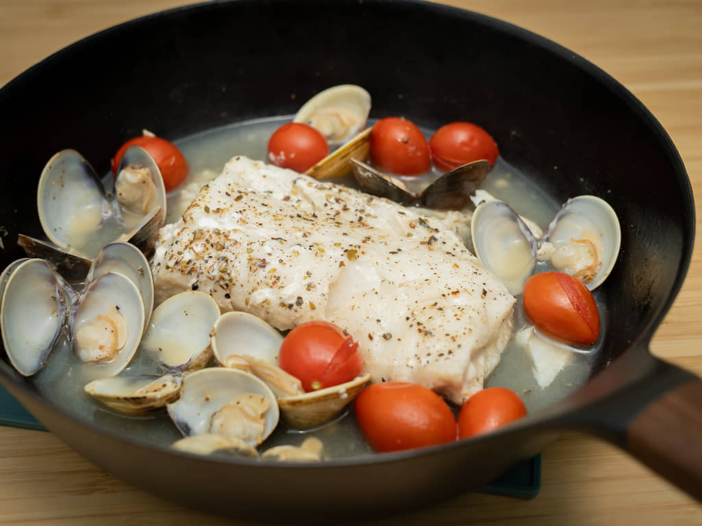 義式水煮鱈魚Aqua pazza