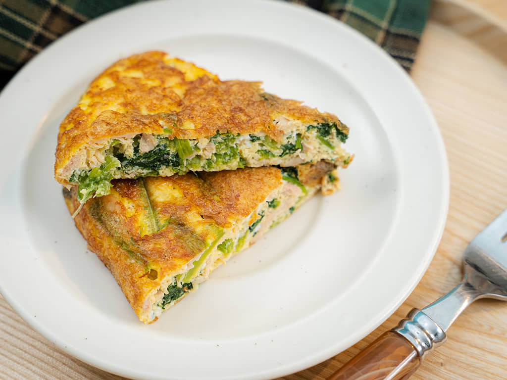 減醣版・菠菜鮪魚西班牙烘蛋