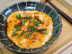 低醣版・韓式泡菜豆腐煎餅