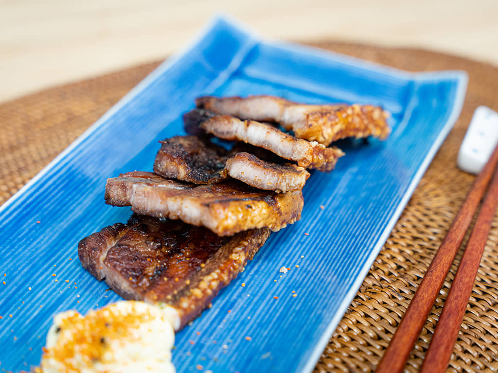 【減醣料理】氣炸鍋脆皮豬五花