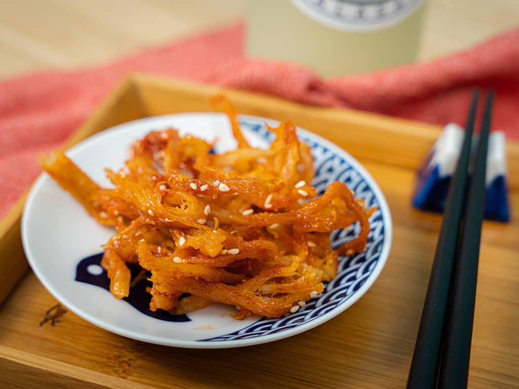 下酒菜｜韓式辣醬魷魚絲