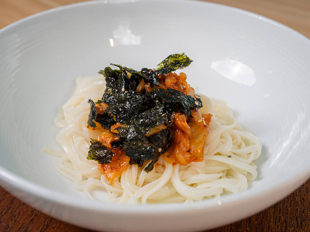 韓式冷拌烏龍麵