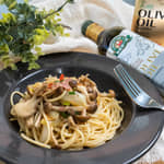低GI食譜｜和風香蒜橄欖油義大利麵
