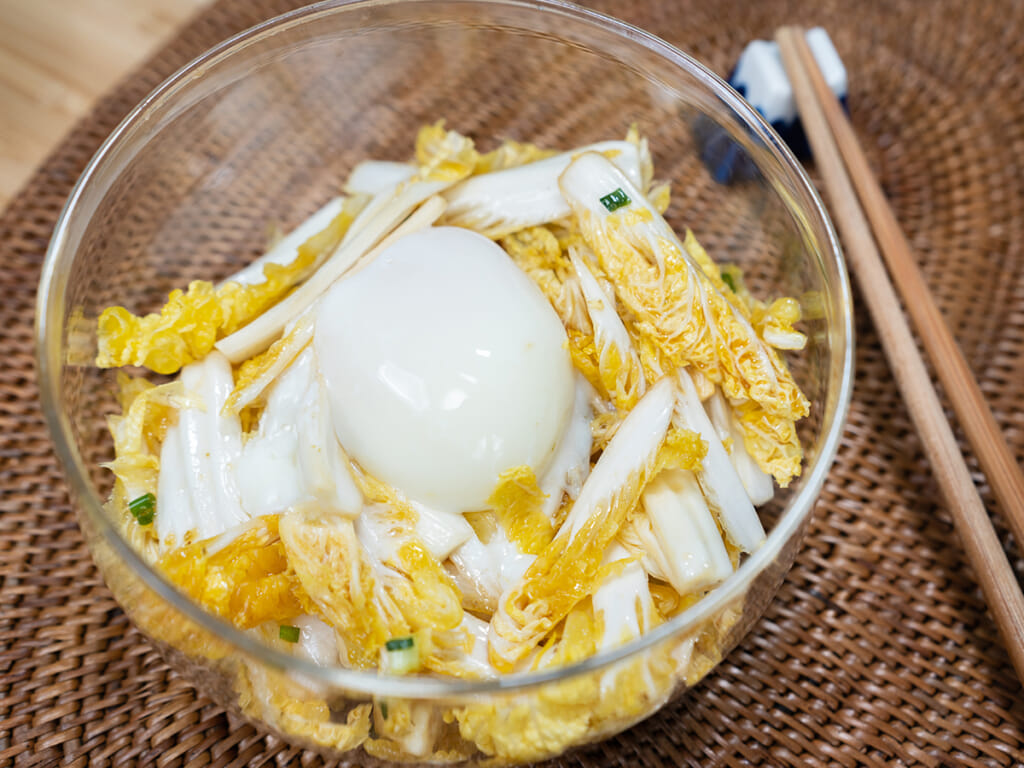 減醣食譜｜娃娃菜柚子胡椒沙拉