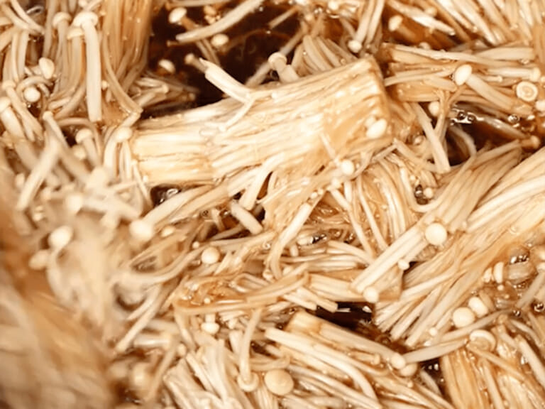 減醣食譜｜低醣版佃煮金針菇 步驟2