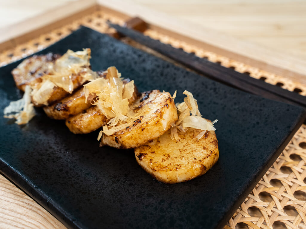 奶油醬燒煎山藥