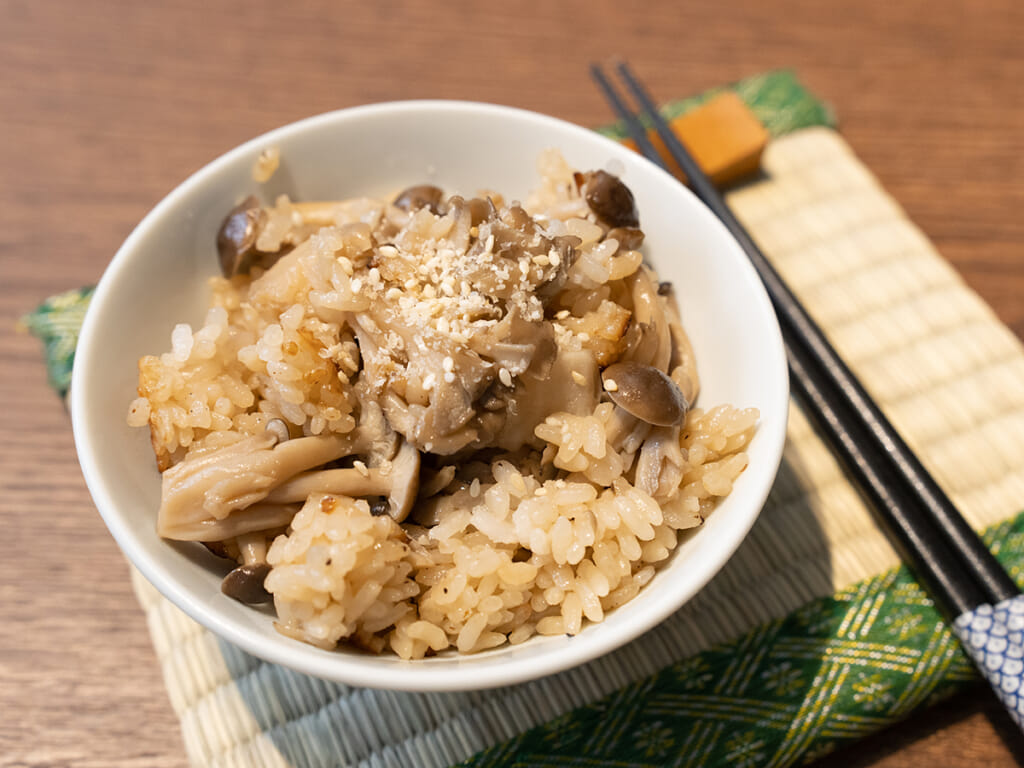 什菇奶油炊飯