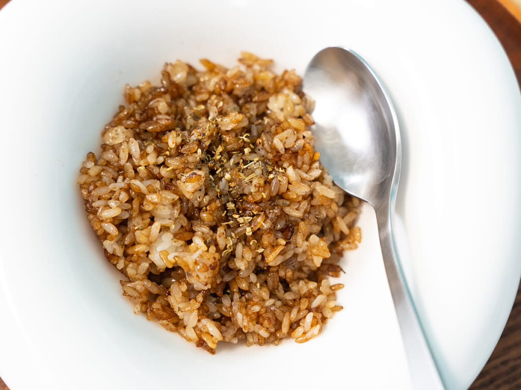 蒜頭奶油炒飯