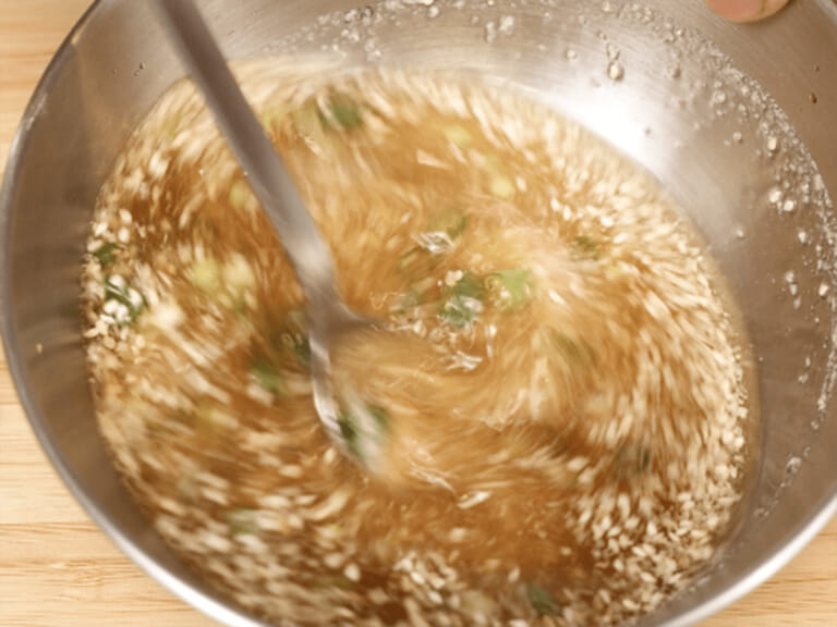 日本鄉土料理｜冷湯燕麥 步驟2