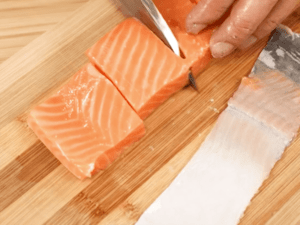 減醣食譜｜牛奶燉鮭魚豆腐