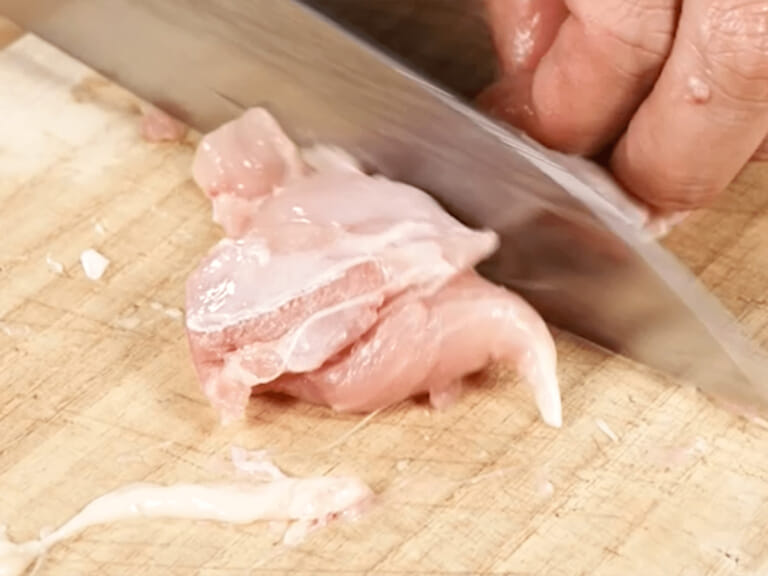 電鍋版，白菜雞肉味噌煮 步驟2
