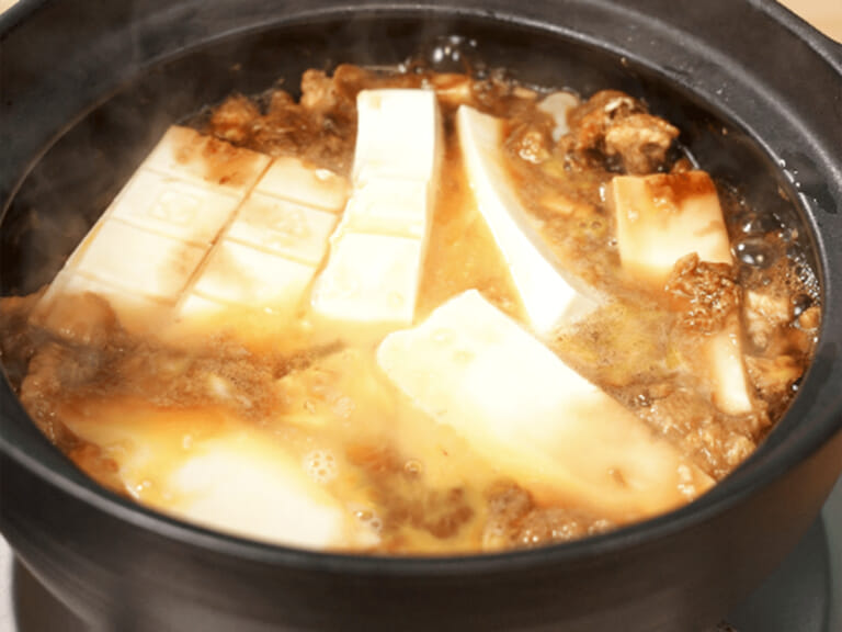 日式嫩豆腐煮 步驟4