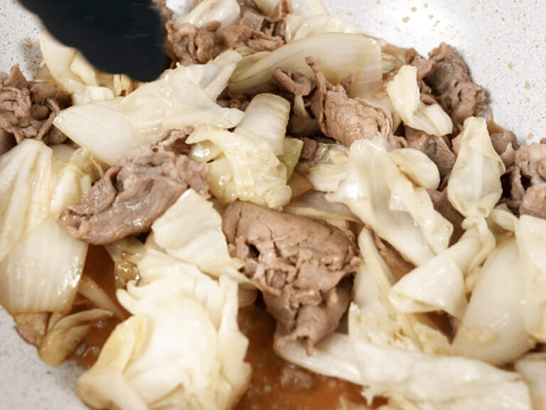 醋醬油炒鮮蔬肉片 步驟4