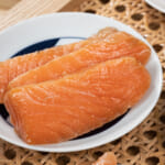 鰹魚醬油鮭魚生魚片