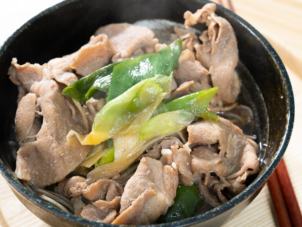 快手晚餐｜肉蕎麥湯麵