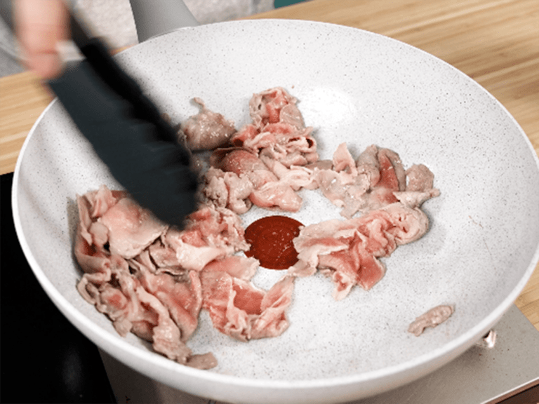 醋醬油炒鮮蔬肉片 步驟2