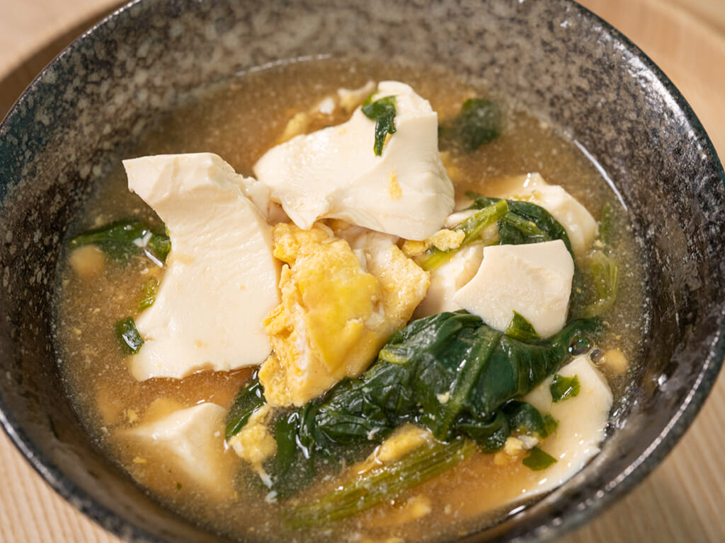 豆腐生薑蛋花湯