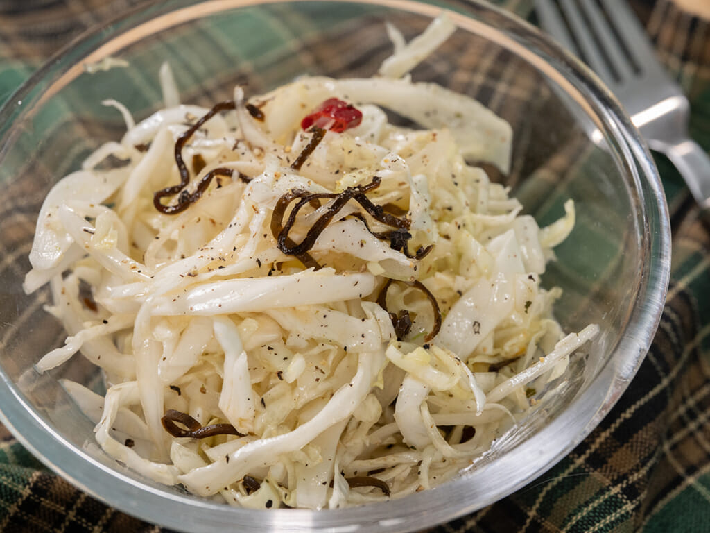 鹽昆布橄欖油高麗菜沙拉