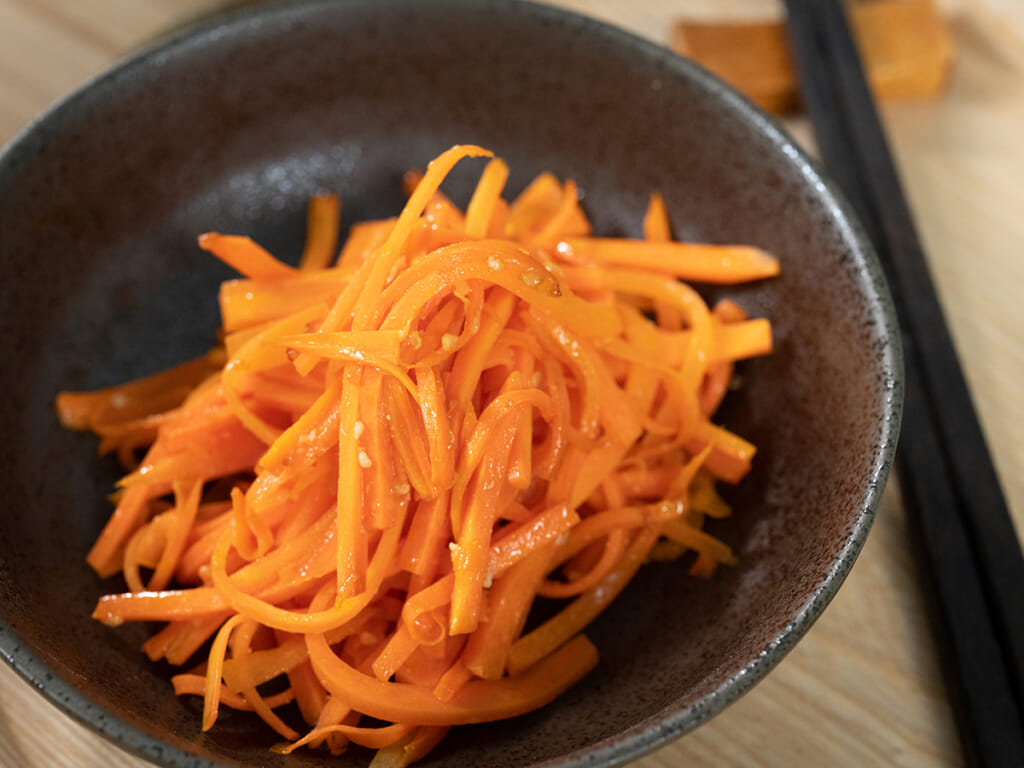 鹽麴清炒胡蘿蔔