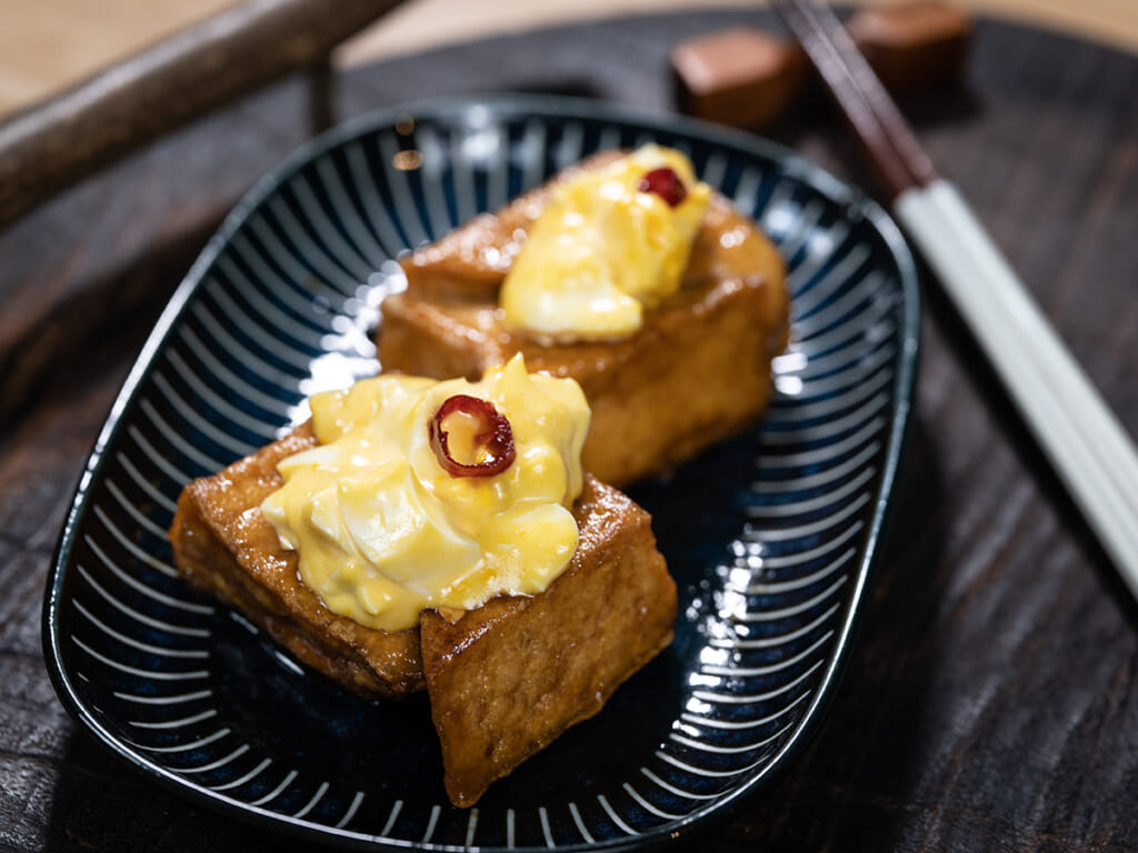 南蠻醬燒油豆腐