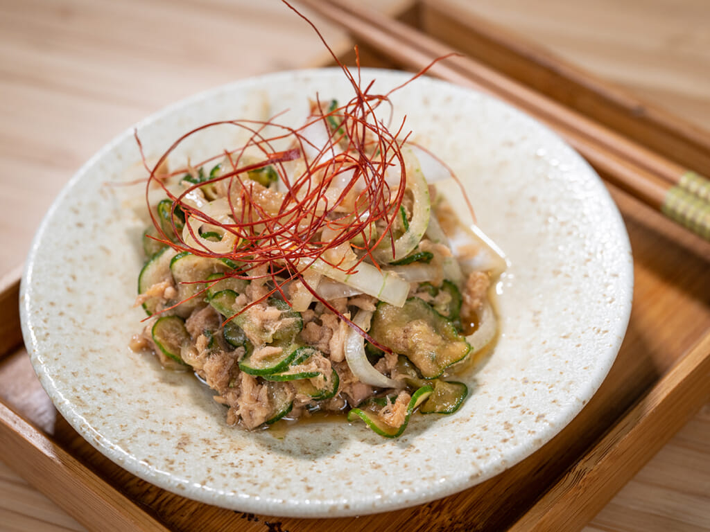 和風鮪魚黃瓜小菜