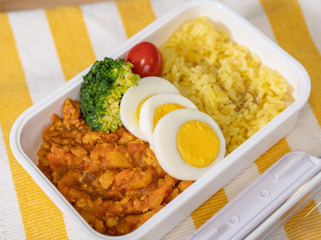 夏季蔬菜肉末咖哩