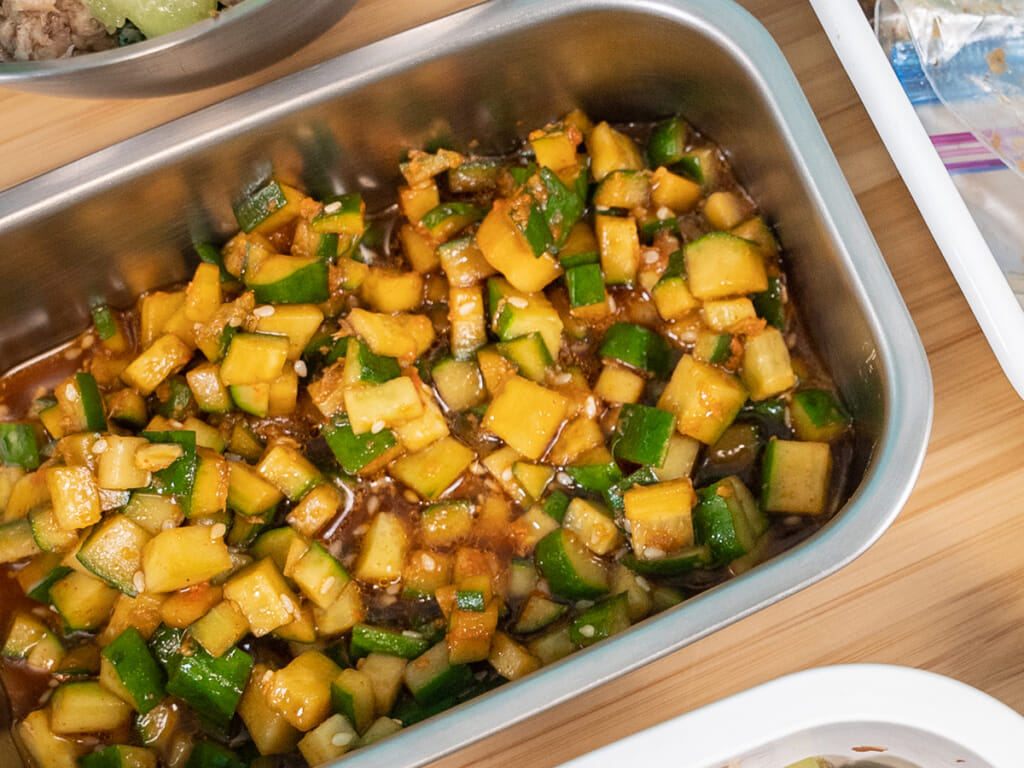 常備菜｜韓式辣拌小黃瓜丁