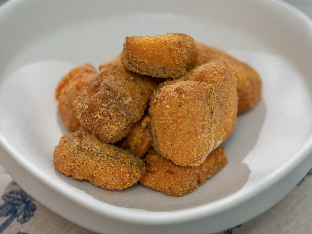 香料氣炸鮭魚塊