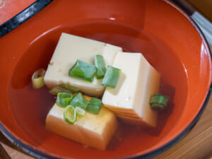 雞蛋豆腐日式清湯