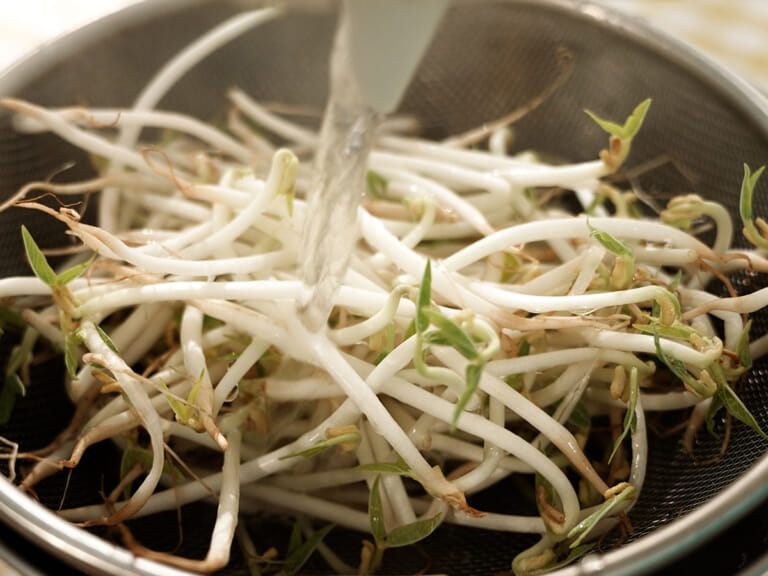 明太子豆芽拌菜 步驟1