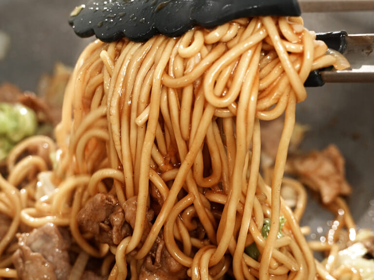 經典日式炒麵 步驟5